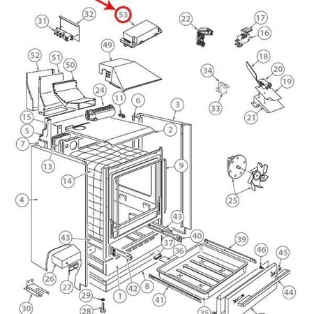 Fisher & Paykel 575628 Fisher & Paykel Range Ignition Box Electronic T-Zero 575628